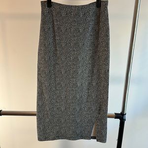 Black and white knit skirt. Nordstrom. Medium. Like new.